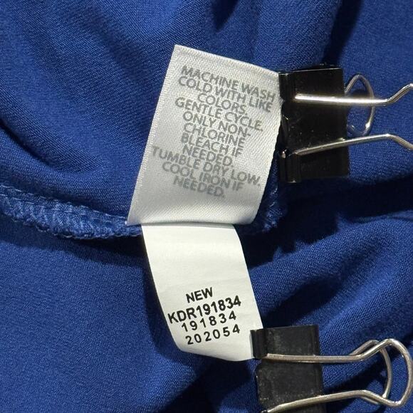 J Jill Dress Wearever Perfect T Shirt Minimalist Classic Casual Comfort Blue 1X - Picture 6 of 7